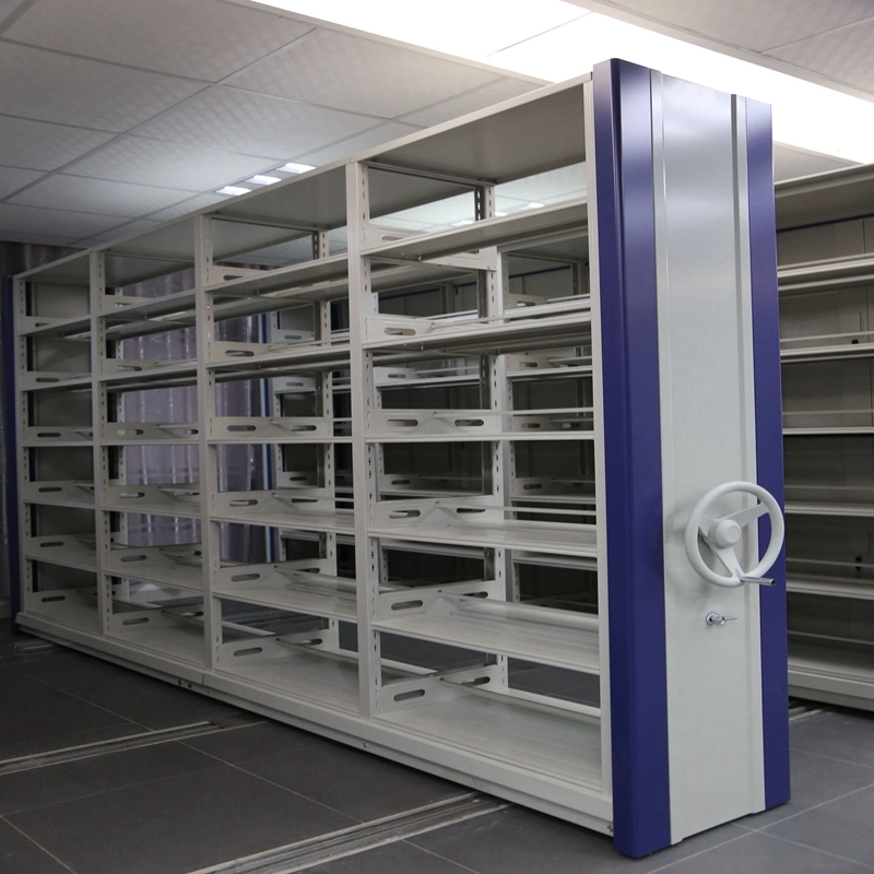 Biblioteca Móvil compacto de acero de calidad de estanterías compactas para archivo/armario
