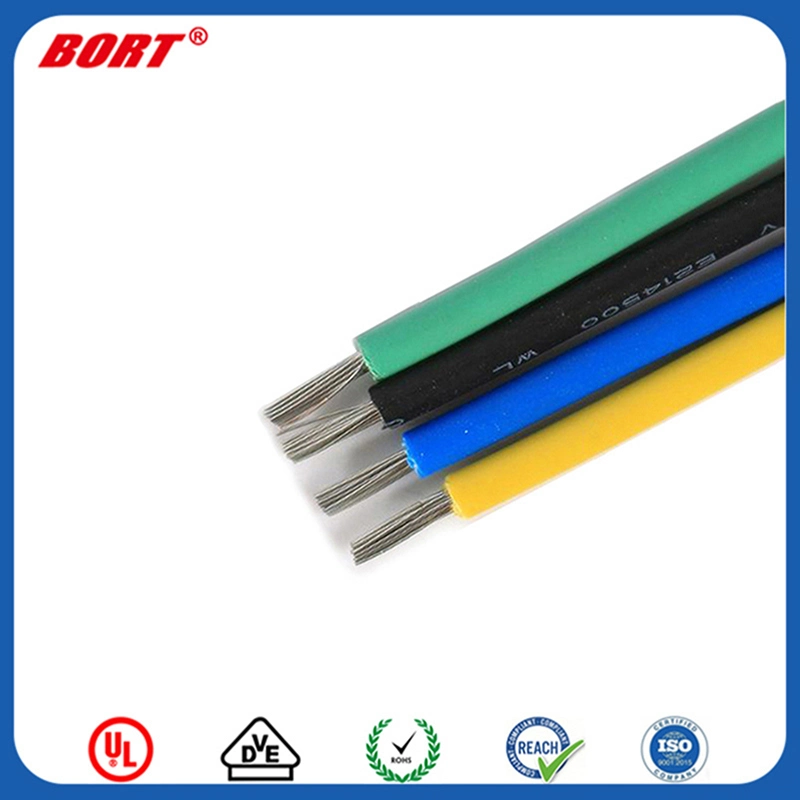 UL3302 22AWG 17/0.16ts XLPE Insulated High Temperature Silicone Electronic Wire Copper Tinned Wire Cable