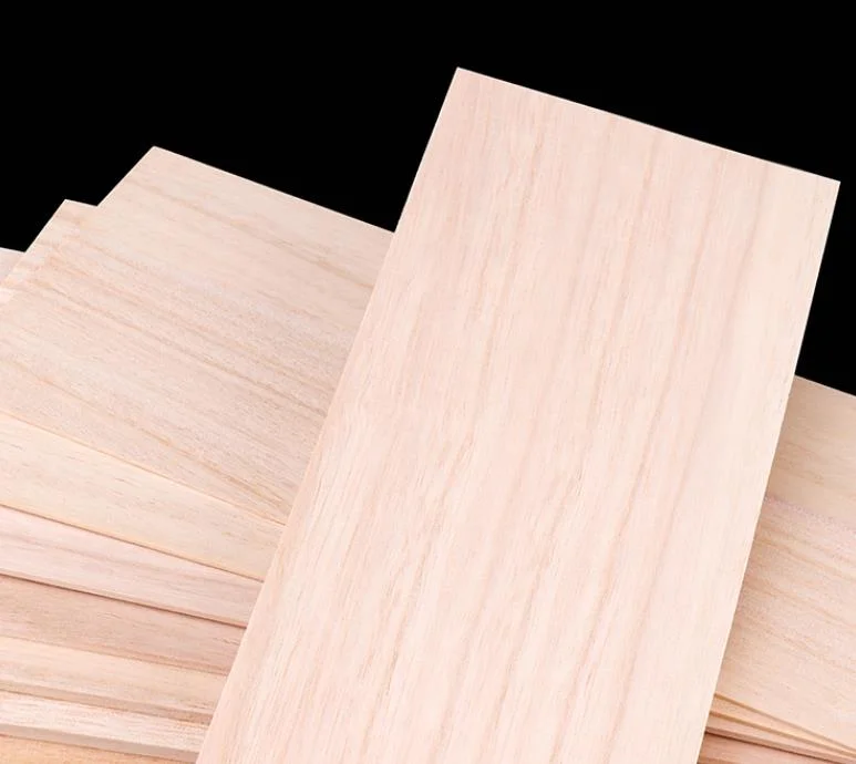 DIY Handmade Thin Wood Sheet Narrow Board 10 Cm Cork Sheet Aircraft Building Template Board