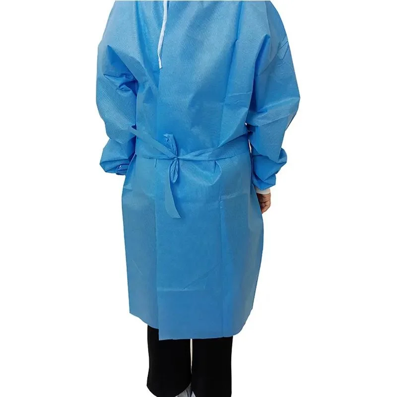 Protective Waterproof Isollation Gown Standard Surgical Sterile Level 2 1 Disposable Protective Medic Gown Hospital