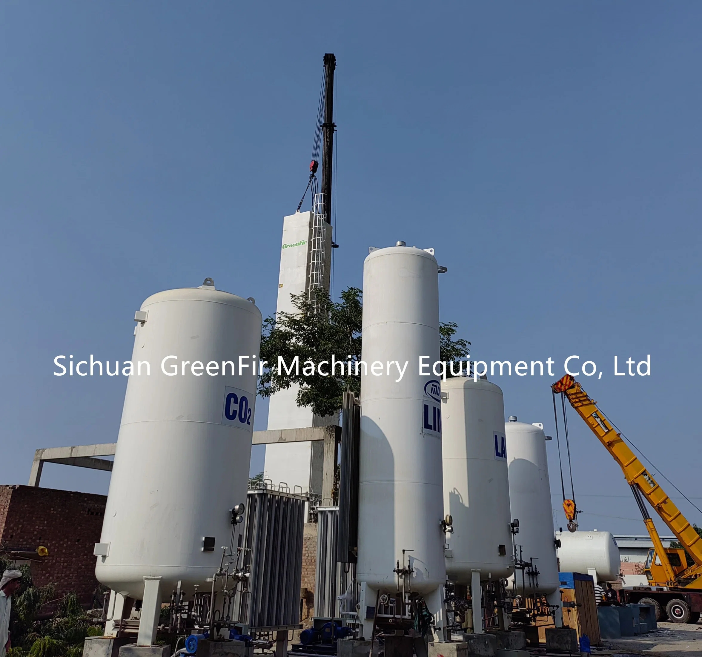 China Greenfir Full Liquid Air Separation Plant & Gas Liquefier