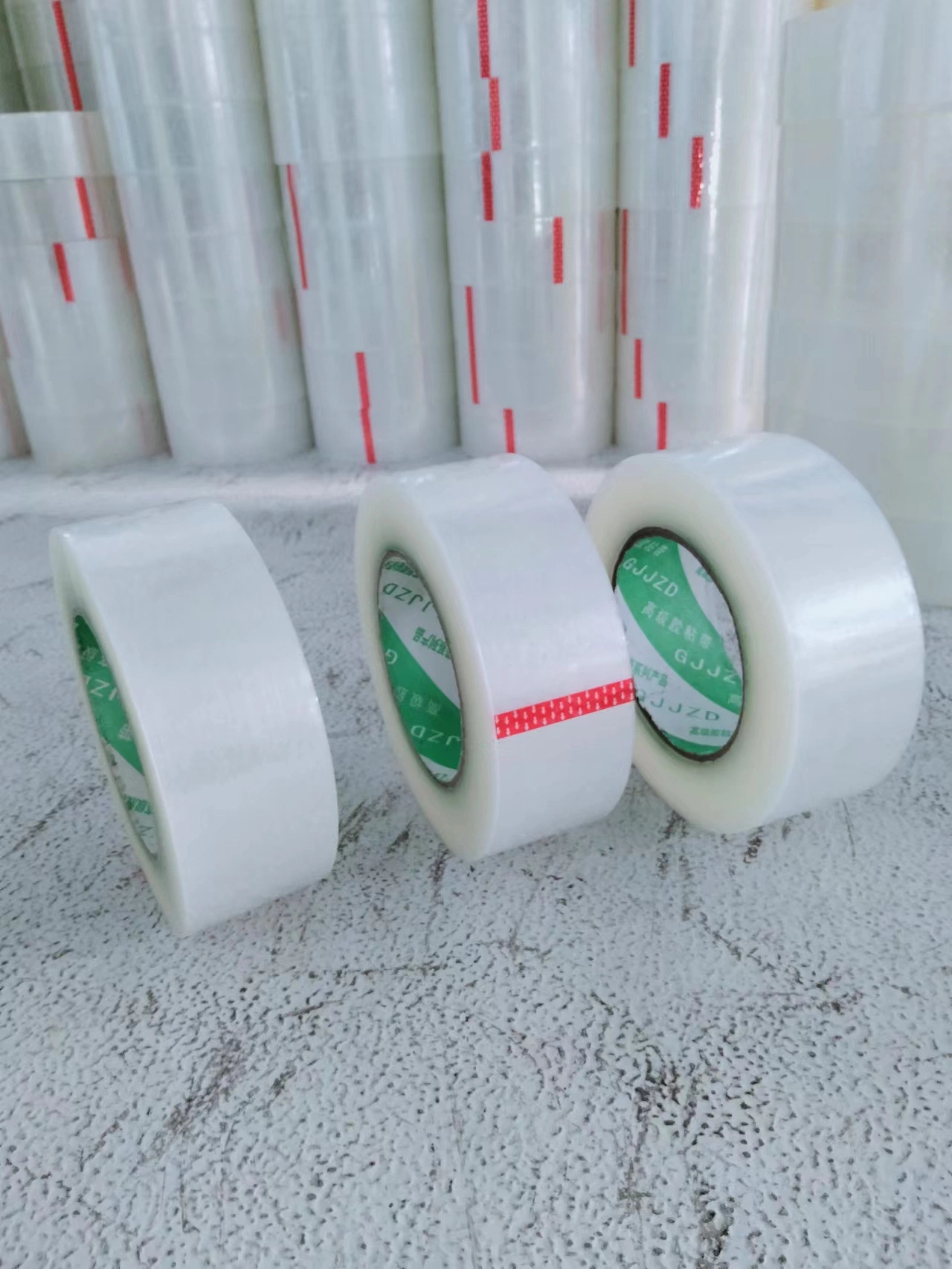 High quality/High cost performance  BOPP Transparent & Colored Adhesive Sealing Packaging Tape in Cold Temperature for Strorage and Transit