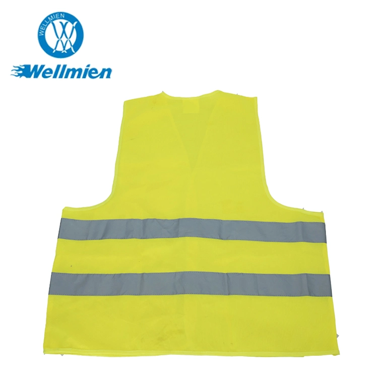 High Visibility Safety Reflective Vest Fluorescent Yellow Reflective Vest Running Vest