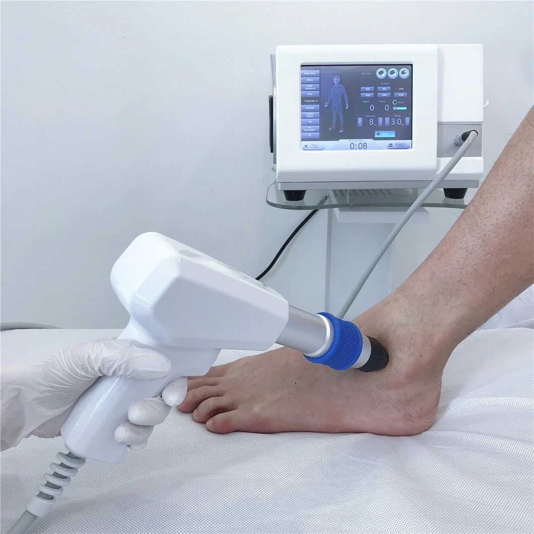 Tragbare pneumatische Shockwave Muskeltherapie Ausrüstung für Physiotherapie Behandlung