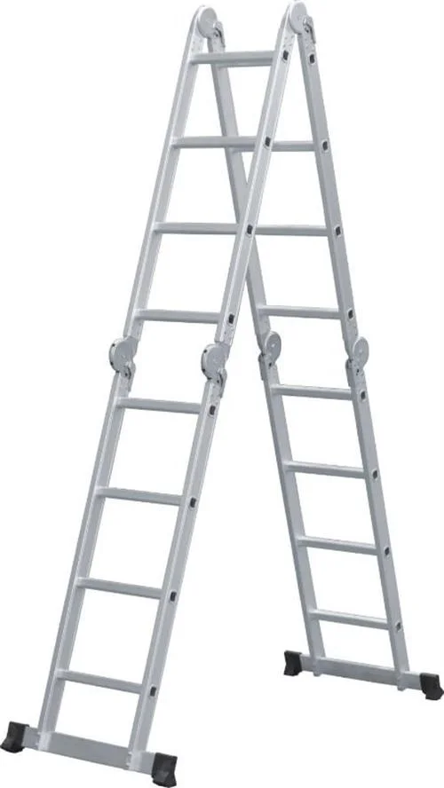 Multipurpose Aluminum Folding Joint Ladder 4X2 Steps for Staircase