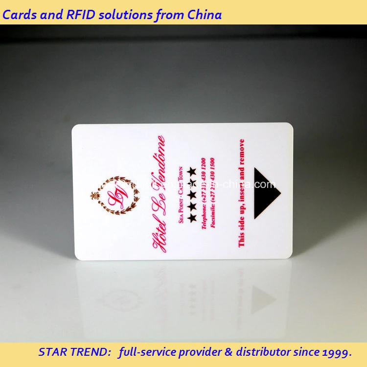 Drucken Hico Magnetic Stripe PVC-Karte für Hotel Key Card