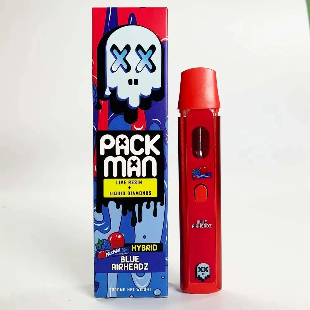 Packman vivir líquida de resina desechables diamantes Vape pens E-Cigarrillos Starter Kit 360mAh Batería recargable de 2,0 gramos vacío de la bobina de cerámica de la Vaina vacía Vape