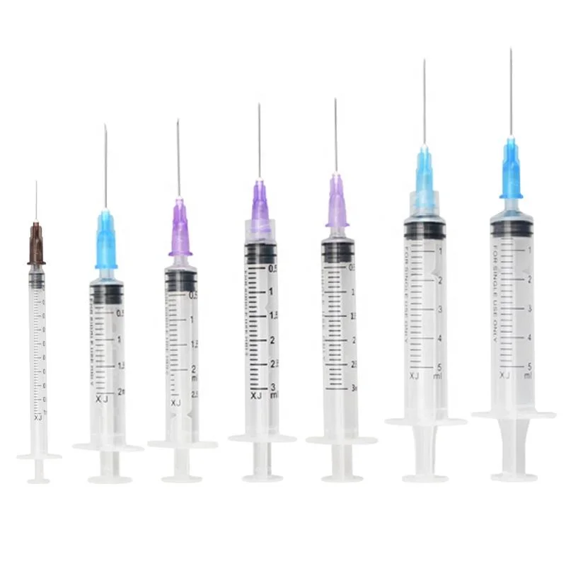 5ml Plastic Injection Disposable Automatic Retractable Syringes with Needle