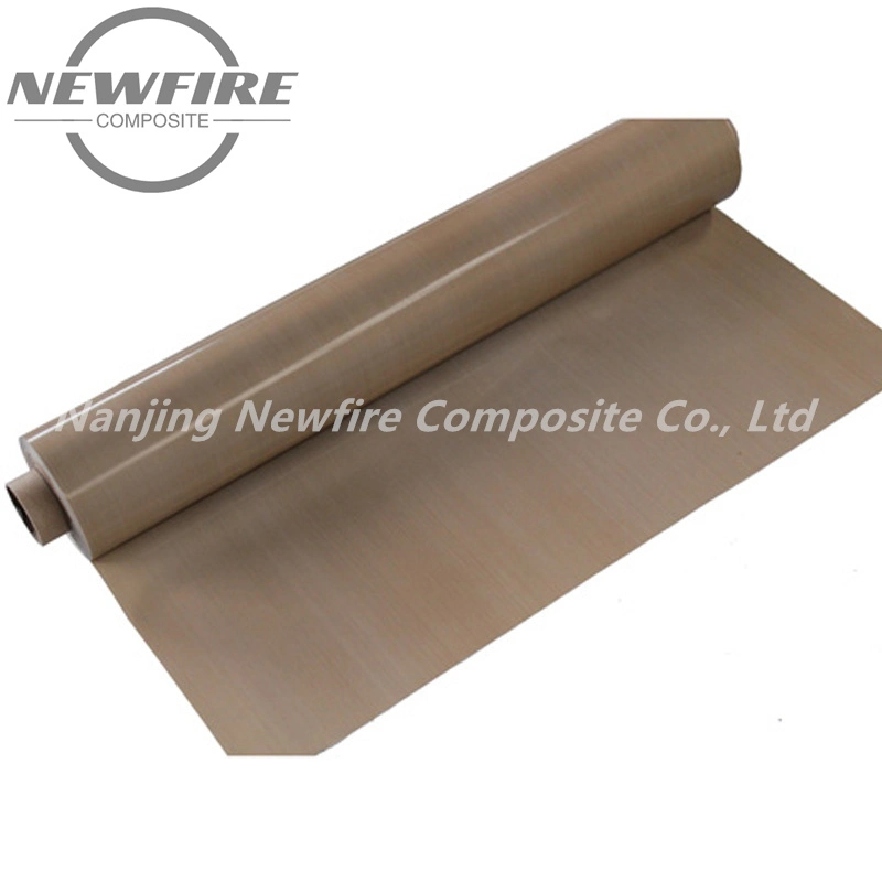 High Temperature Resistance Thermal Insulation and Anti-Sticking PTFE Coated Fiberglass Fabric Fabric for Non-Stick Liner PTFE Coated Fabric