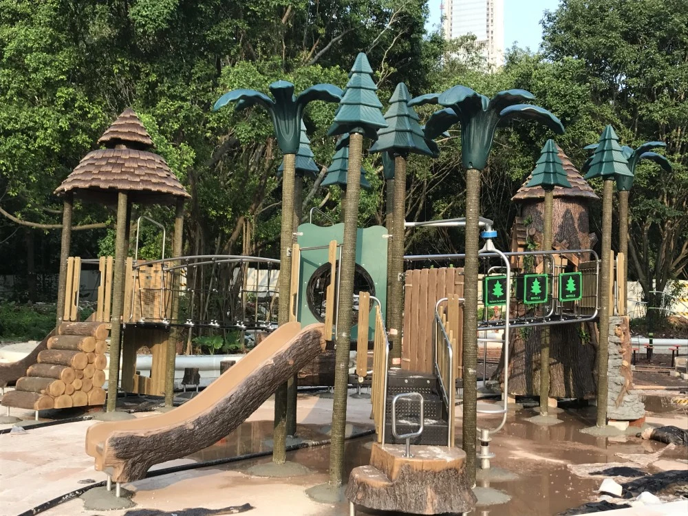 Nuevo estilo de juegos al aire libre de resina de juguetes para niños