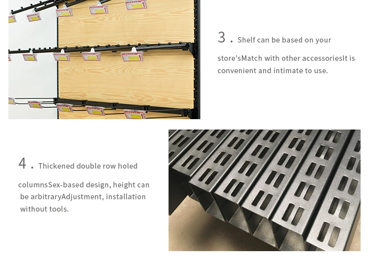 China Factory Großhandel Gute Qualität Holz Getreide Regale Lebensmittelgeschäft Display-Racks