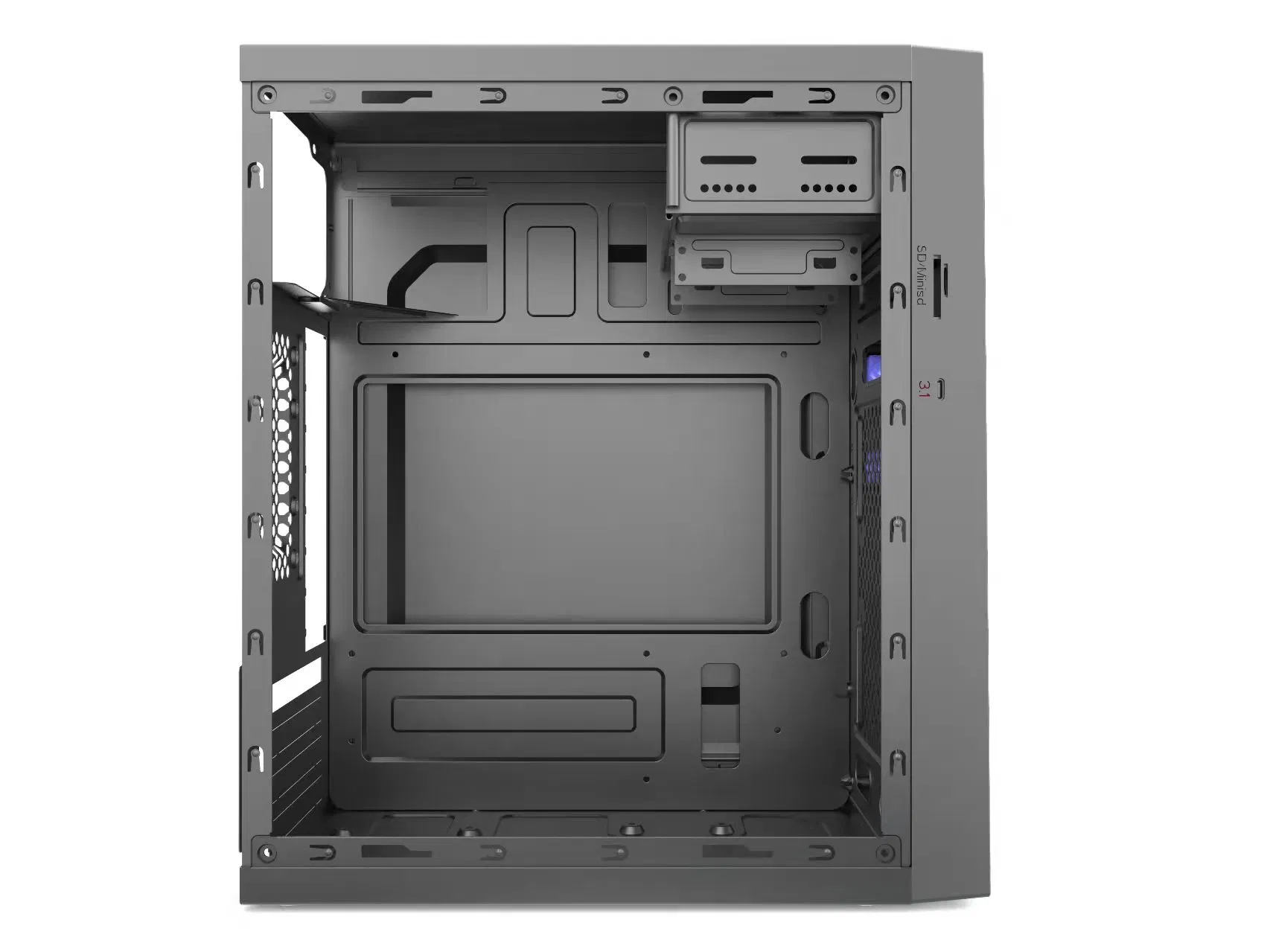 Дешевая, но высокого качества для настольных ПК Корпус Micro ATX компьютер корпуса ПК