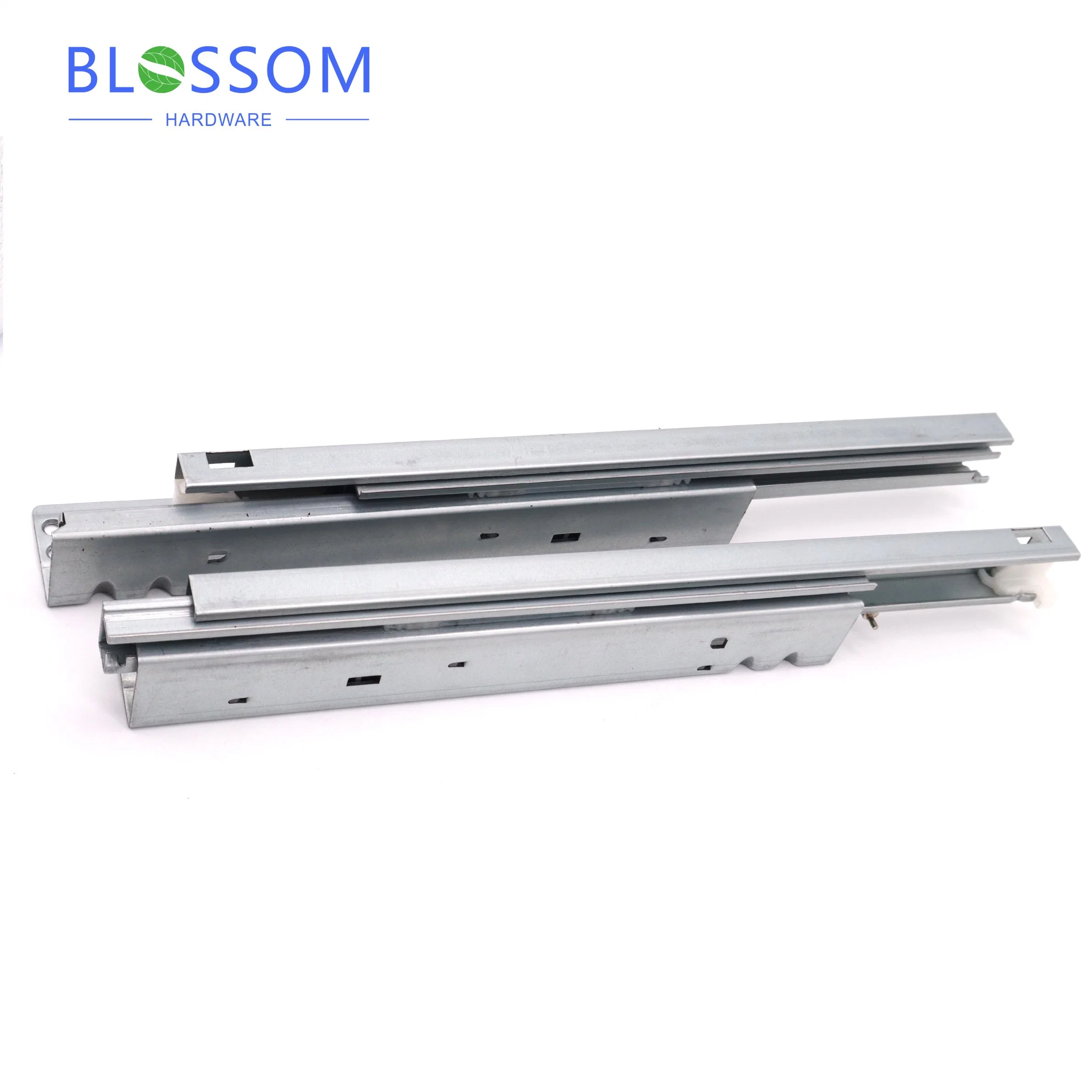 Full Extension Hydraulic Soft Closing Undermount Drawer Slide Rail Cabinet Drawer Slide Channel Cold Rolled Steel