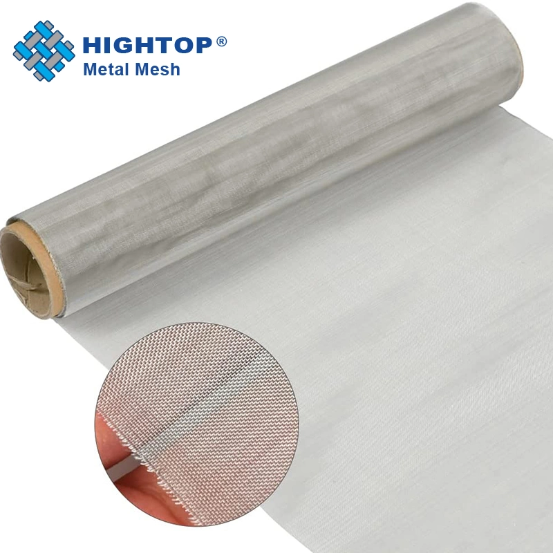 200 Micron Net Plain Weave Stainless Steel Wire Mesh Screen with ISO9001 System