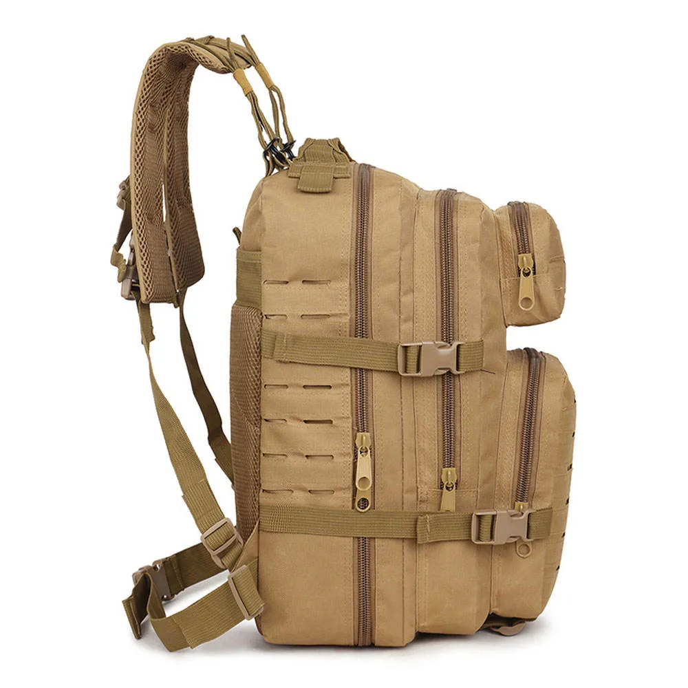 Hiking Camping Walking Travel Backpack Outdoor Sport Rucksack 3p Laser Molle