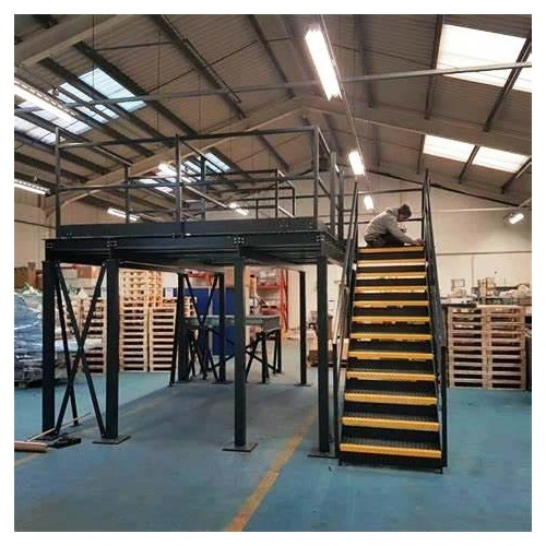 SP052 Warehouse tool rack storage system mezzanine floor for racking rack