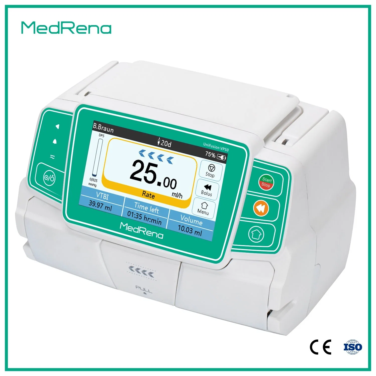 Good Performance High Safety Infusion Pump Human Use ICU NICU OR ER