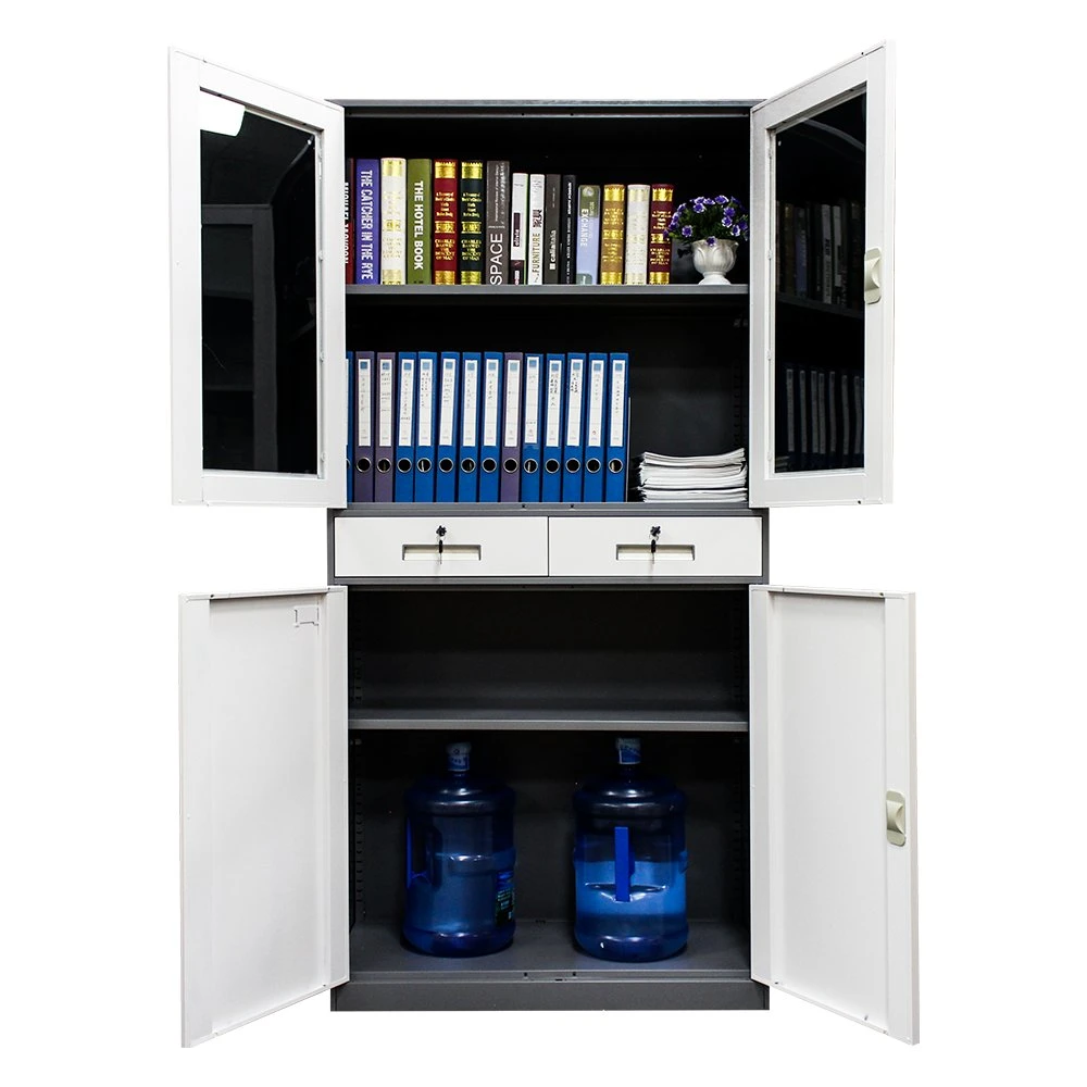 Metal Filing Storage Cabinets Latest Design Office Steel Furniture Waterproof Cheap Price