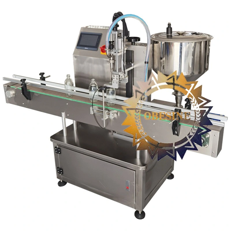 Large Volume Liquid Paste Sauce Rotor Pump Transfer Machine with Stainless Steel Mixing Tank