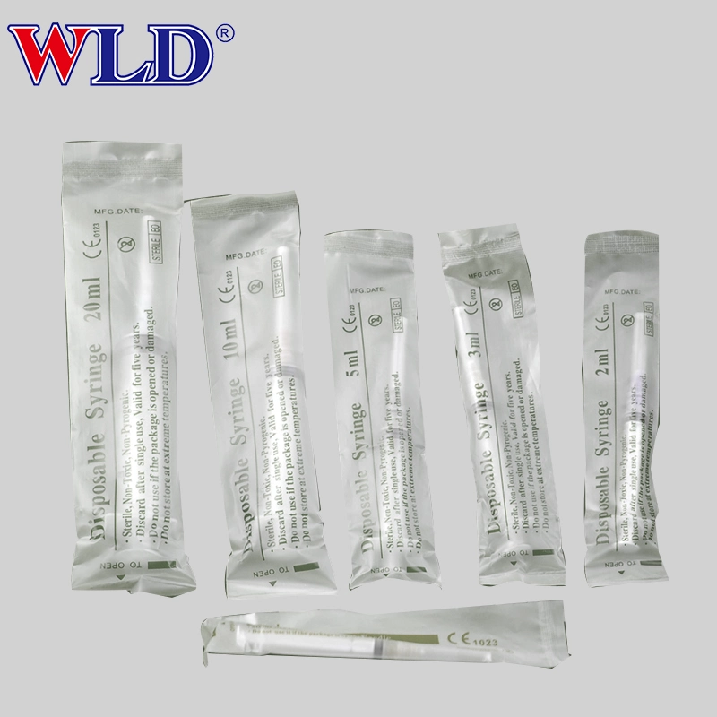 2021 Hot Sale Disposable Medical Syringes 1ml 5ml