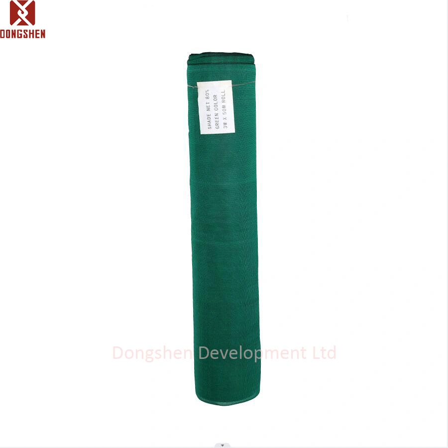 Green HDPE Plain Woven Agriculture Anti UV Hail Shade Cloth Windbreak Sunblock Proof Net