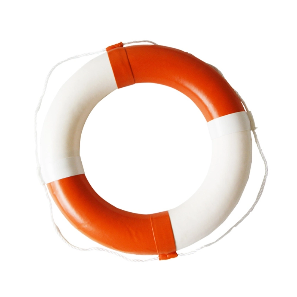 Produto de segurança da água tecido macio e confortável PU Cork Hoop Lifebuoy