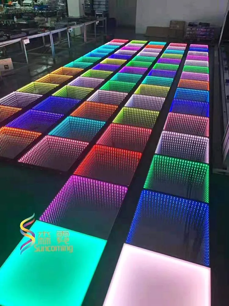 2022 LED Wireless Magnetic DMX Dance Floor