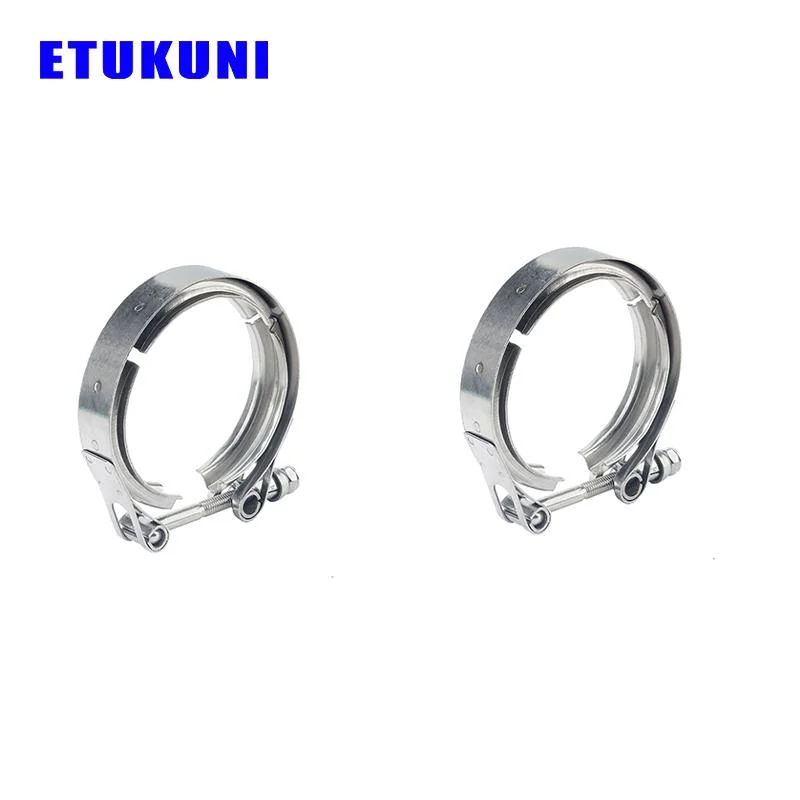 Industrial Galvanized Steel V Band Screw Clamp