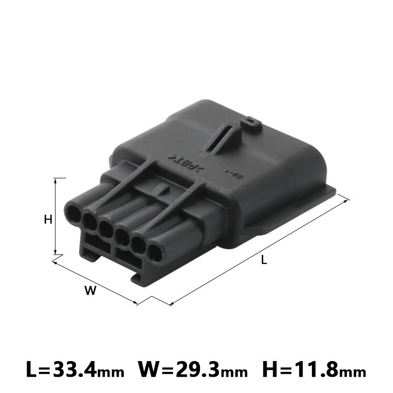 DJ7061y-1.5-11/21 12162261 Electronic Accelerator Pedal Plug Sensor Socket Housing Terminal, Can Be Equipped with Cable Wiring Harness