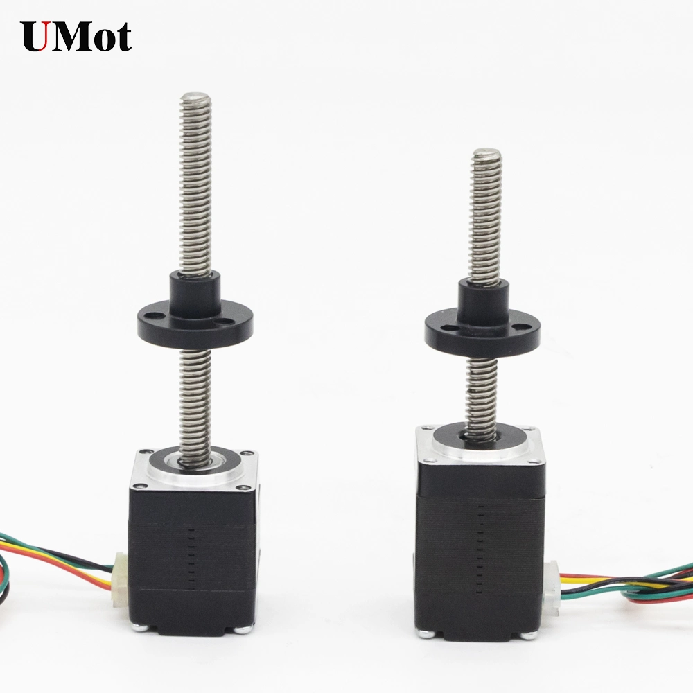 Bipolar 20mm Lead Screw 2 Phase NEMA 8 Linear Stepper Motor for Analytical Instruments