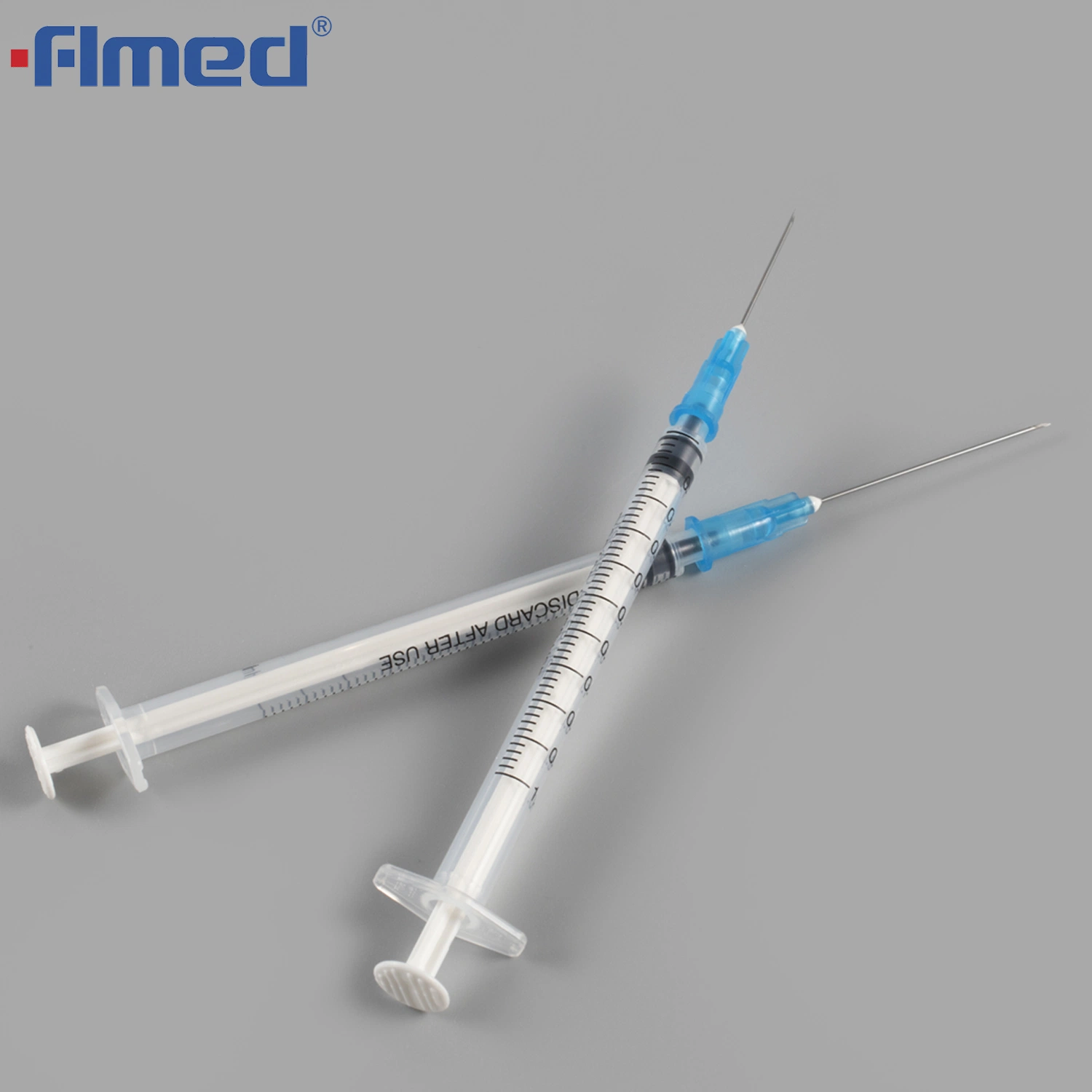 Seringue médicale jetable avec aiguille d'injection 1cc 2cc 3cc 5cc 10cc 20cc 50cc Approbation ISO13485 et CE.