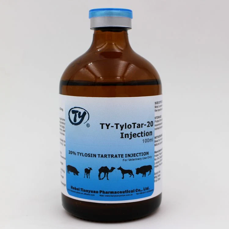 Tylosin Injection 10% Veterinary Medicine