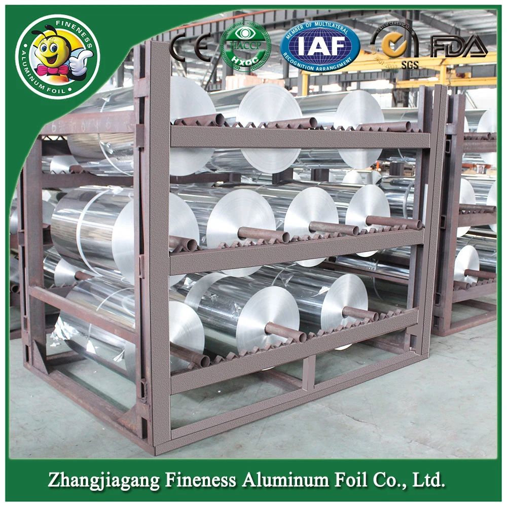 Factory Supply Competitive Price Jumbo Aluminum Foil Roll Food Container Plate Raw Material