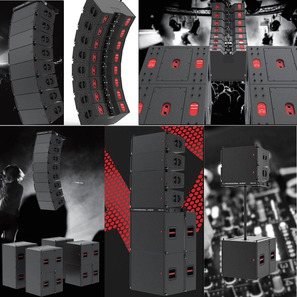 Max6 T. I PRO Audio Système de son professionnel 6,5 pouces Haut-parleurs Deux voies Line Array pour Événement