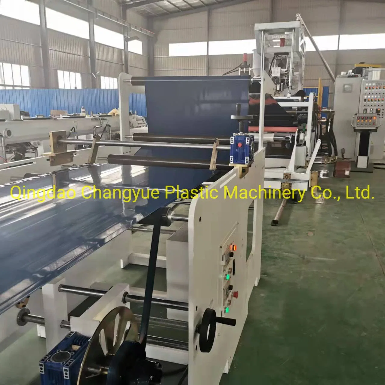 Plastic Sheet Extruder Machine / High Speed ABA Three Layer PP PS ABS HIPS Roll Sheet Extrusion Production Line