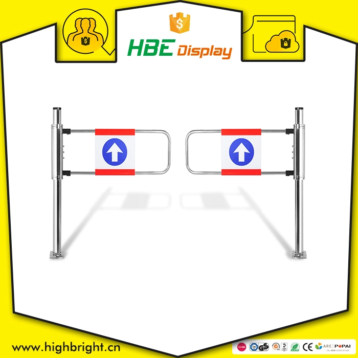 Hibright Anti-Collision torniquetes de Control de acceso para el supermercado