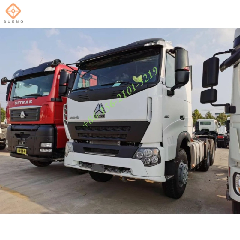 شاحنة جرار Sinotruk HOWO 6*2 6*4 50 طنًا متريًا 60 طنًا رئيس إدارة رئيسي سعر T7h