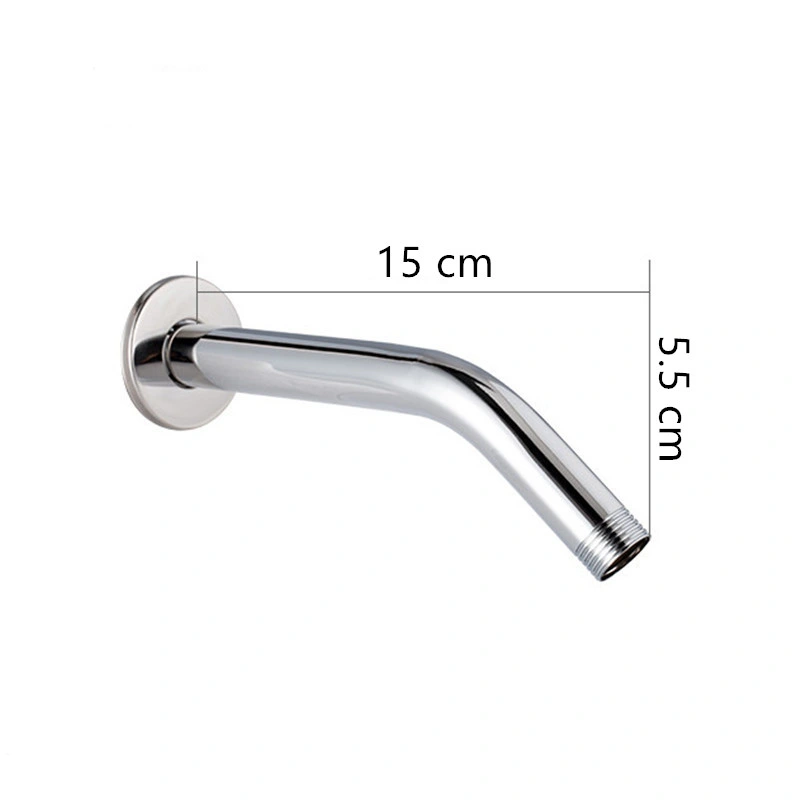 High Precision Bathroom Sanitary Fittings Stainless Steel Head Shower Arm