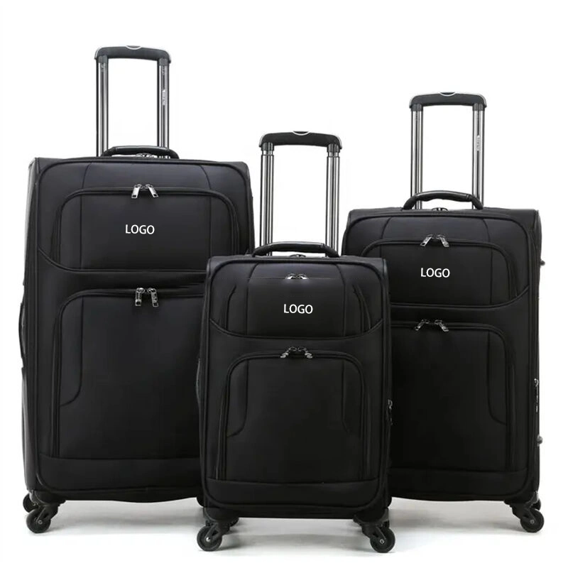 Oxford tissu Trolley étanche Suitcase 3PCS ensemble sacs de voyage bagages Ensembles