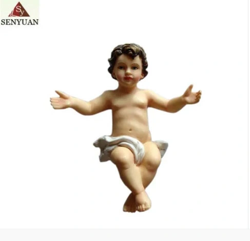 High quality/High cost performance  Wholesale/Supplier Resin Christian Religious Souvenir Baby Jesus Figurine