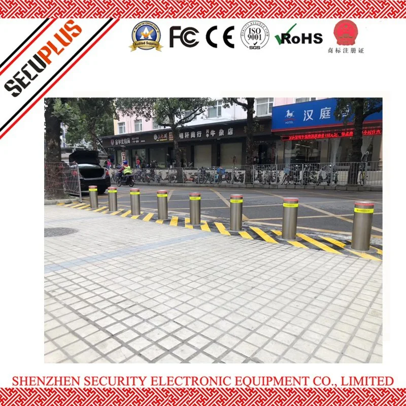 Reliable Quality Parking Lot Bollards Automatic Security Road Bollard with LED Lights SPB-219Y