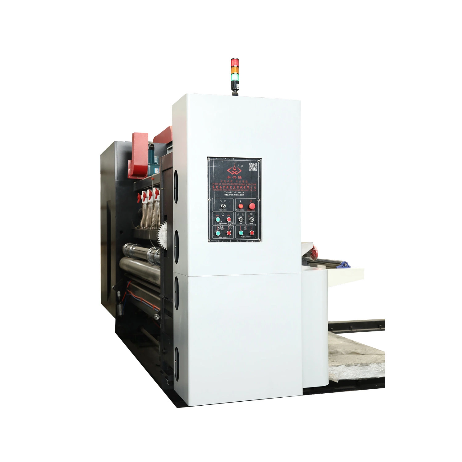 OEM/ODM Box Making Machine Corrugated Carton Cardboard Box Printing Slotting Die Cutting Machine