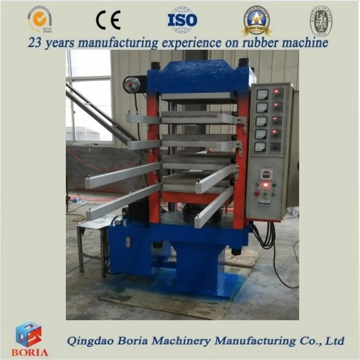 50t/75t/300t Column Type Rubber Floor Tile Hydraulic Vulcanizing Press with ISO Certificate