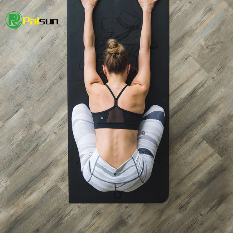 Custom Logo and High Density Bodyshaping Widened Yoga Mat Workout Mat for Fitness