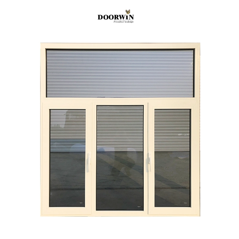 Airproof More Than 5 Years Aluminum Shutter Tilt Turn Window