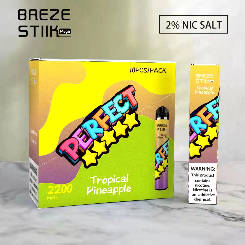 Vape Cheap Breze Stiik 2200puffs Disposable/Chargeable Best Quatity Ecig Vaporizer Kit Vape