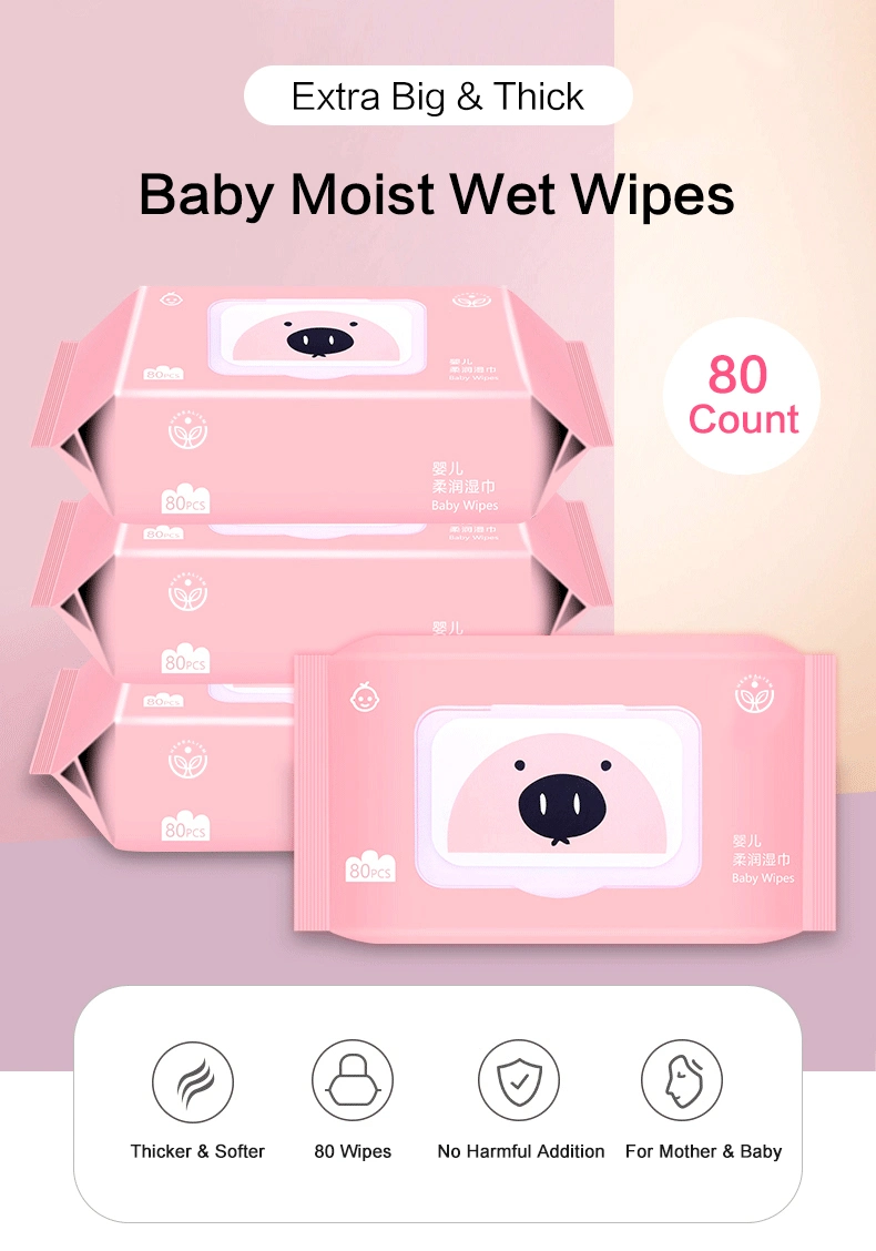 High quality/High cost performance  Alcohol Free Soft Wet Baby Wipes /Tissue