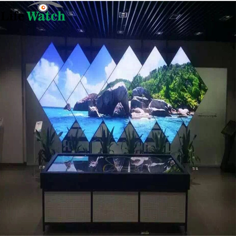 55-Inch Panel 2X2 3X4 3X5 0.88mm 700 Nit Brightness LCD Video Walls Splicing Monitor for Command Center of Government Bureau