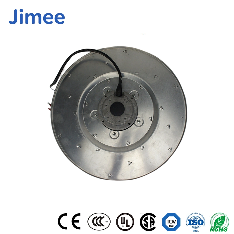 Jimee Square Axial Fan China AC Cooling Fan Manufacturer Steel Blade Material DC Axial Industry Fan Motor High Pressure Air Blowercooling Fan Axial Blower