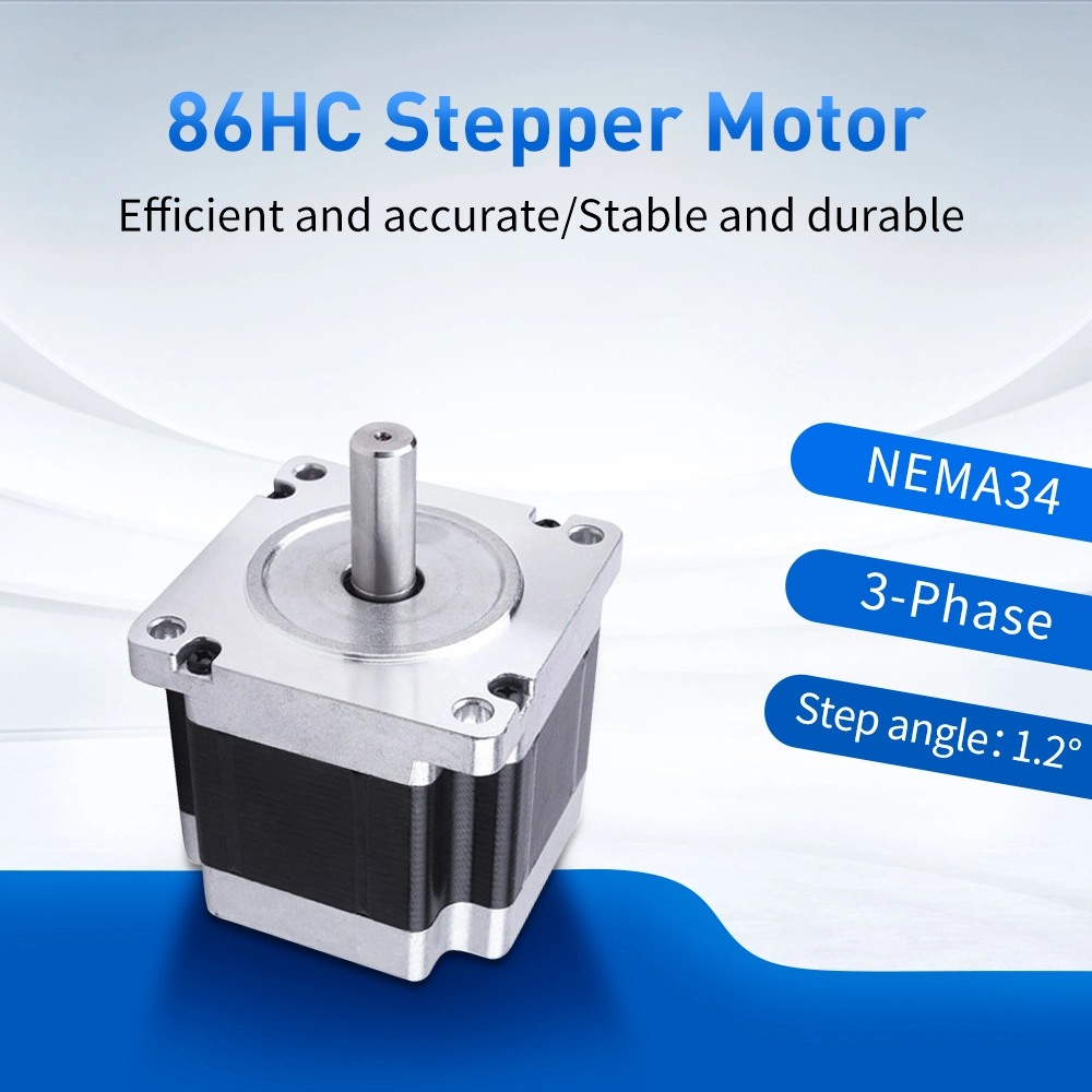 Lunyee 86hc 6 Wires NEMA 34 Stepper Motor 1.75A-5.8A Motor